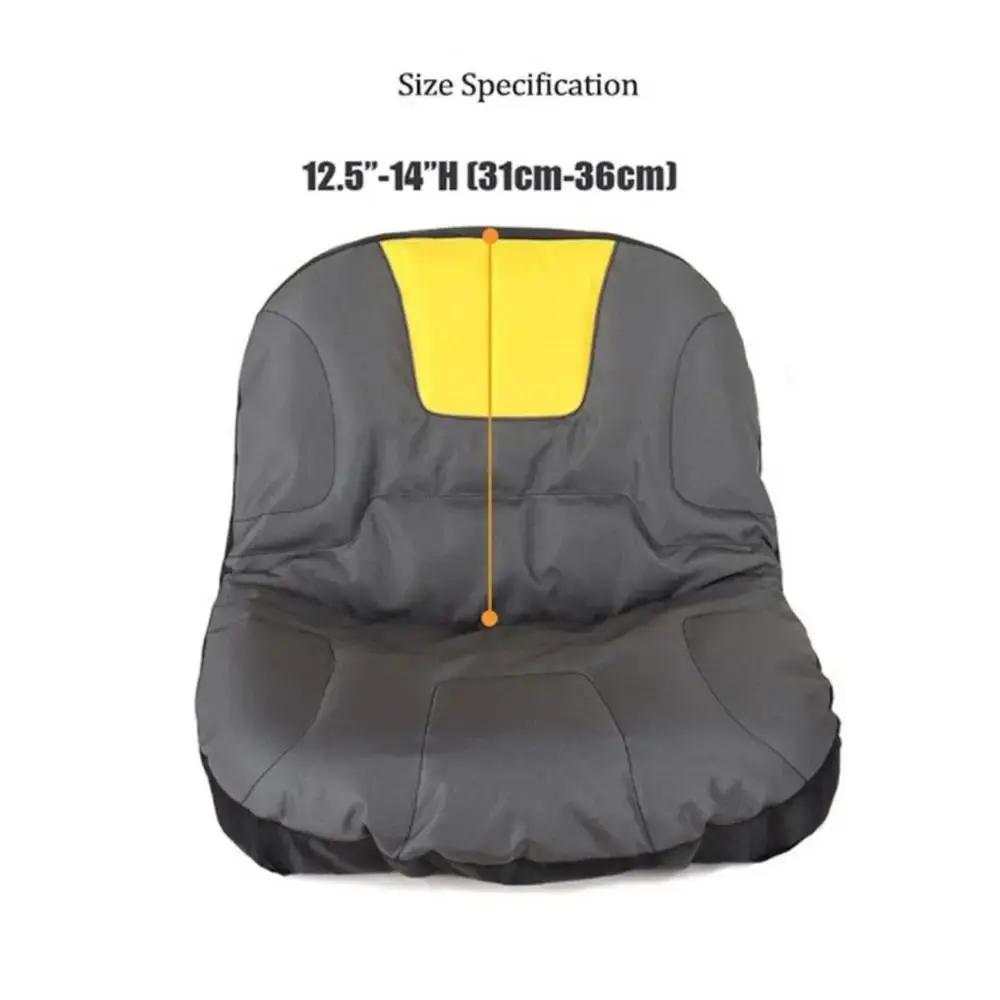 Universal Weatherproof Lawn Mower Seatcover Dustproof Non Slip Seat Cover Waterproof Anti Scratch Tractor Cushion Cover
