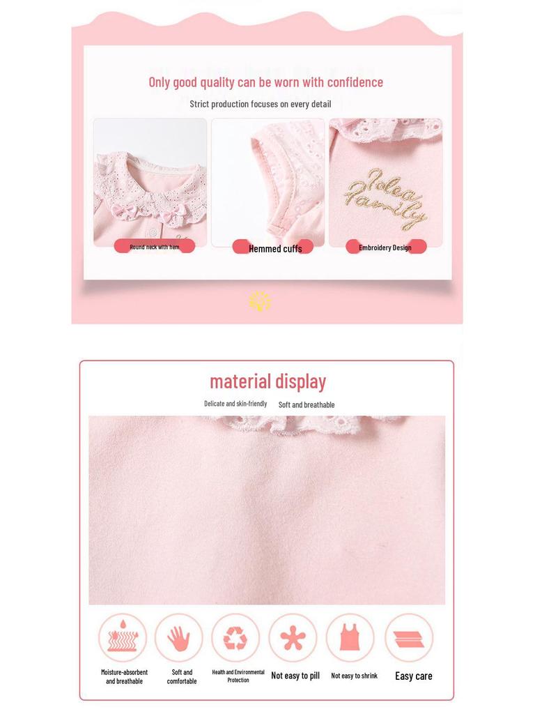 Infant & Toddler Summer Romper: Newborn Baby Girl Short Sleeve Bodysuit