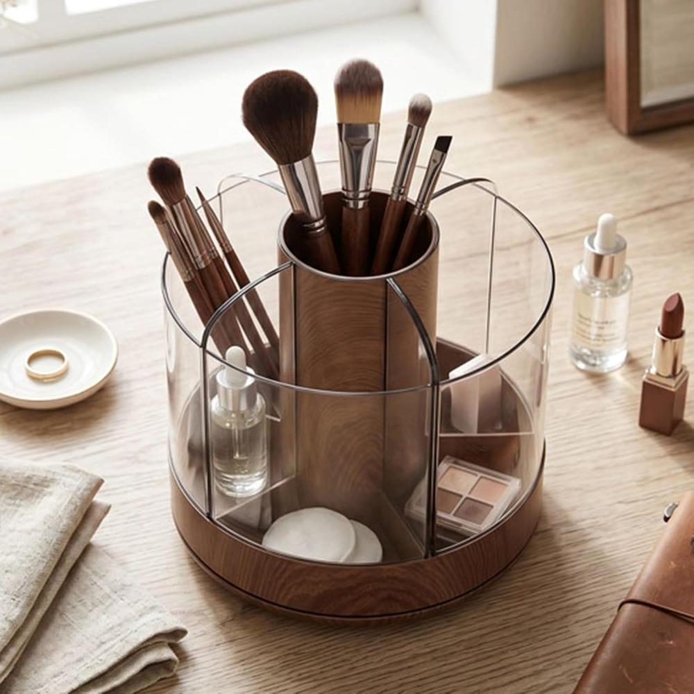 360 Rotating Rotating Makeup Organizer Cosmetics Storage Box For Cosmetics Lovers