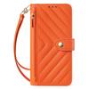 Samsung S26 Ultra Crossbody Zipper Bag & Card Slot Leather Phone Case