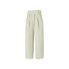 Breathable Solid Color Elastic Comfortable Casual Pants Women Bottoms P226W140-01NJ
