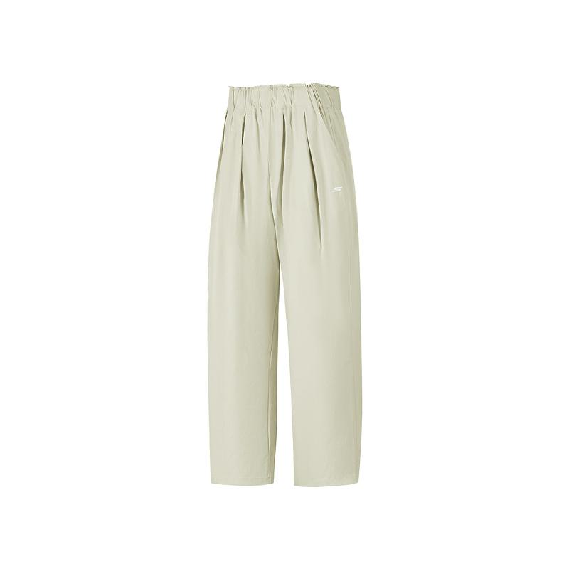 Skechers Breathable Solid Color Elastic Comfortable Casual Pants Women bottoms P226W140-01NJ S