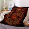 1pc Norse Mythology Throw Blanket Soft Flannel, Cozy All Season Polyester Perfect for Home, Office