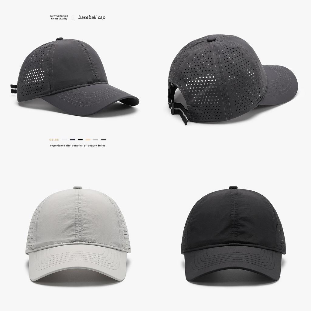 Sommer-Mesh-Kappe mit verstellbarer Passform für Outdoor-Sport und Freizeitkleidung