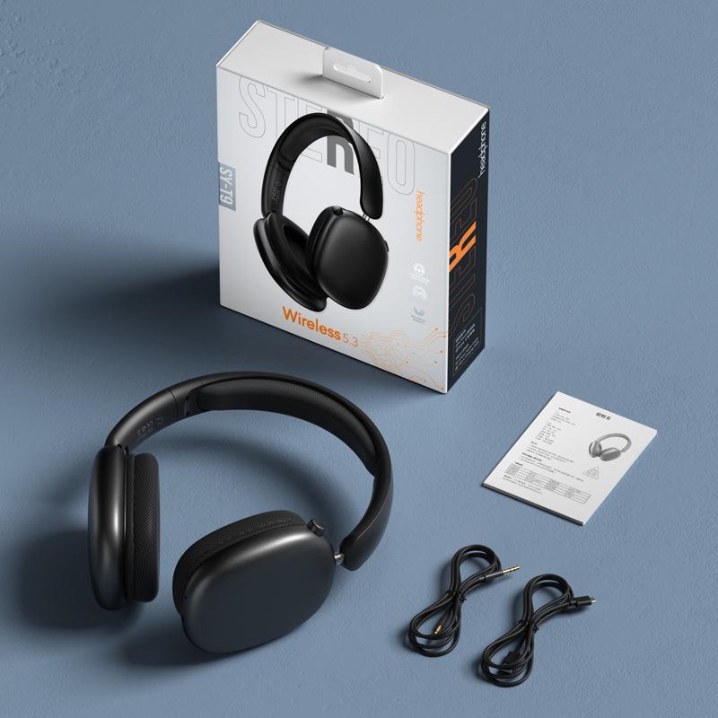New Hot-Selling Bluetooth Over-Ear Headphones: Good Sound, Long Battery, Noise Reduction, Wireless Sports & Gaming