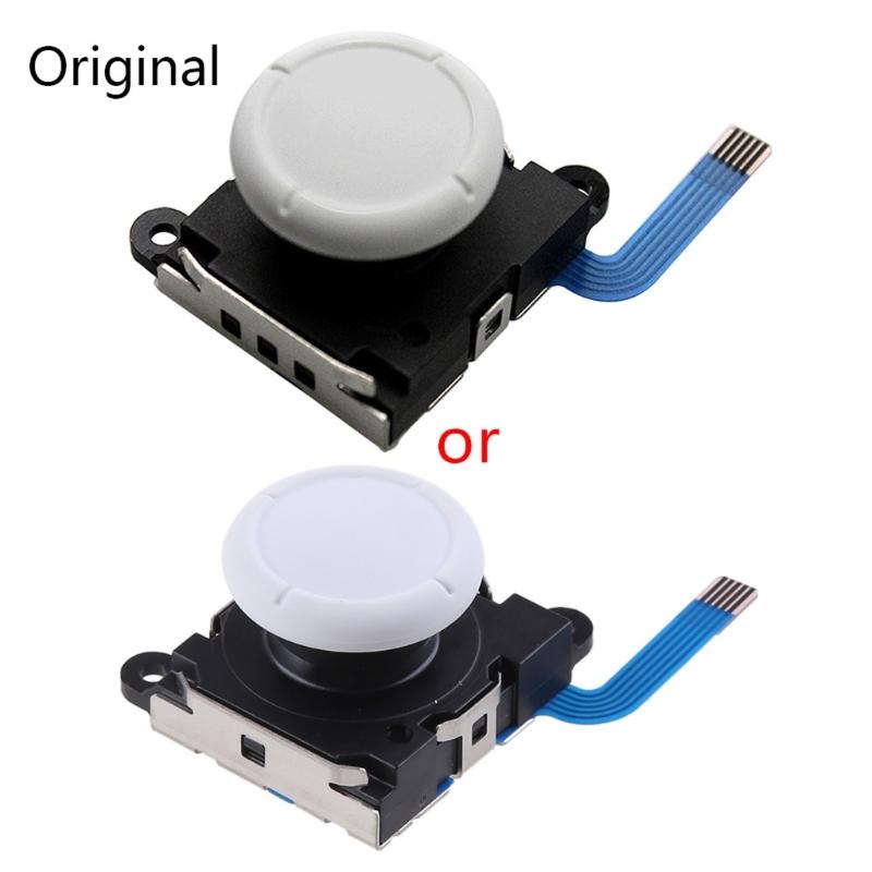 Analog Joystick Thumb Sticks, 3D Sensor Rocker Replacement Repair Accessory for N-Switch Controller