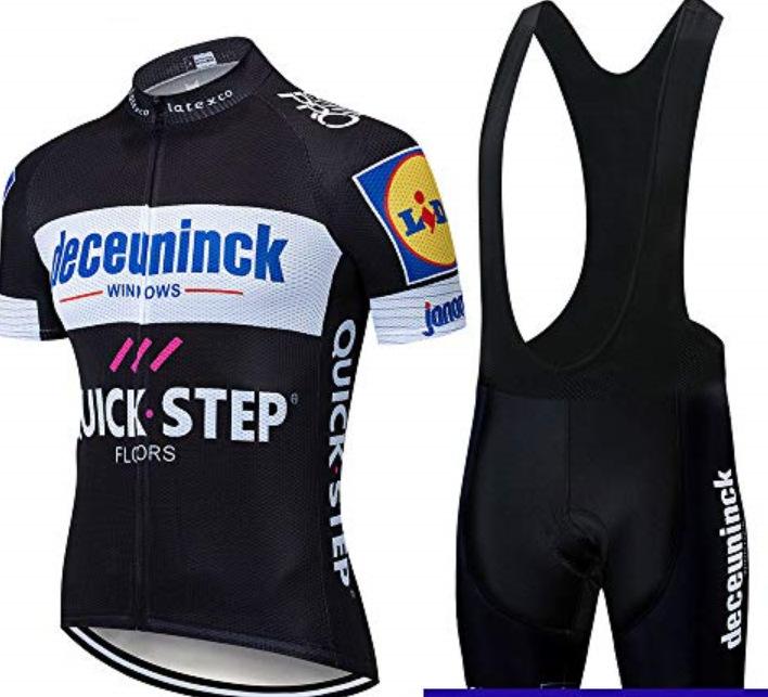 Mountain road bicycle roller skating cycling suit short sleeve top strap set unisex breathable quick drying XS
