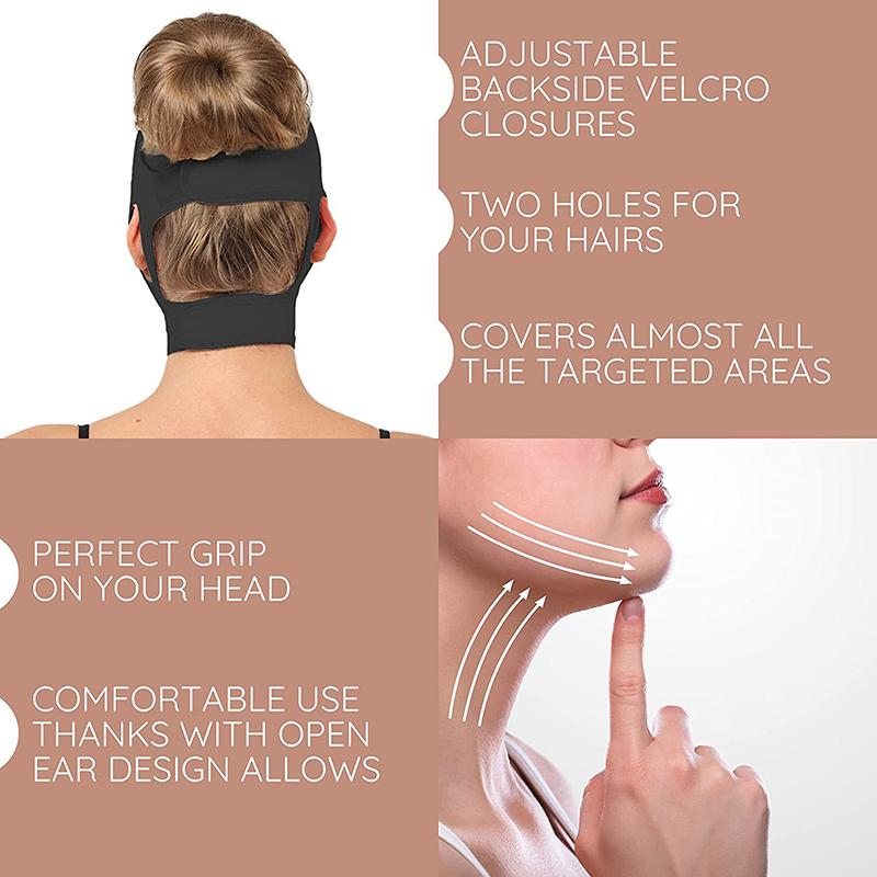 Face Lift Up Mask Cheek Chin Neck Slimming Thin Belt Strap Beauty Delicate Facial Thin Face Mask