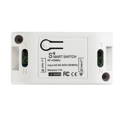 Kabelloser 220V Fernschalter, 10A Relaisplatine, 433,92MHz Smart-Beleuchtungssteuerung