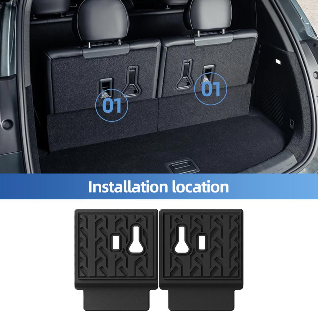 Smabee Left Drive for BYD Tang L/Atto 8/Sealion 8 2025 2026 7Seater (not Fit Refrigerator Model) Car TPE Floor Mats Accessories