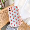 Sommer-Frucht-Handyhülle für iPhone X XR XS MAX 13 12 11 14 15 Pro Max Erdbeere für iPhone 7 8 Plus SE2020 Stoßfeste Hüllen