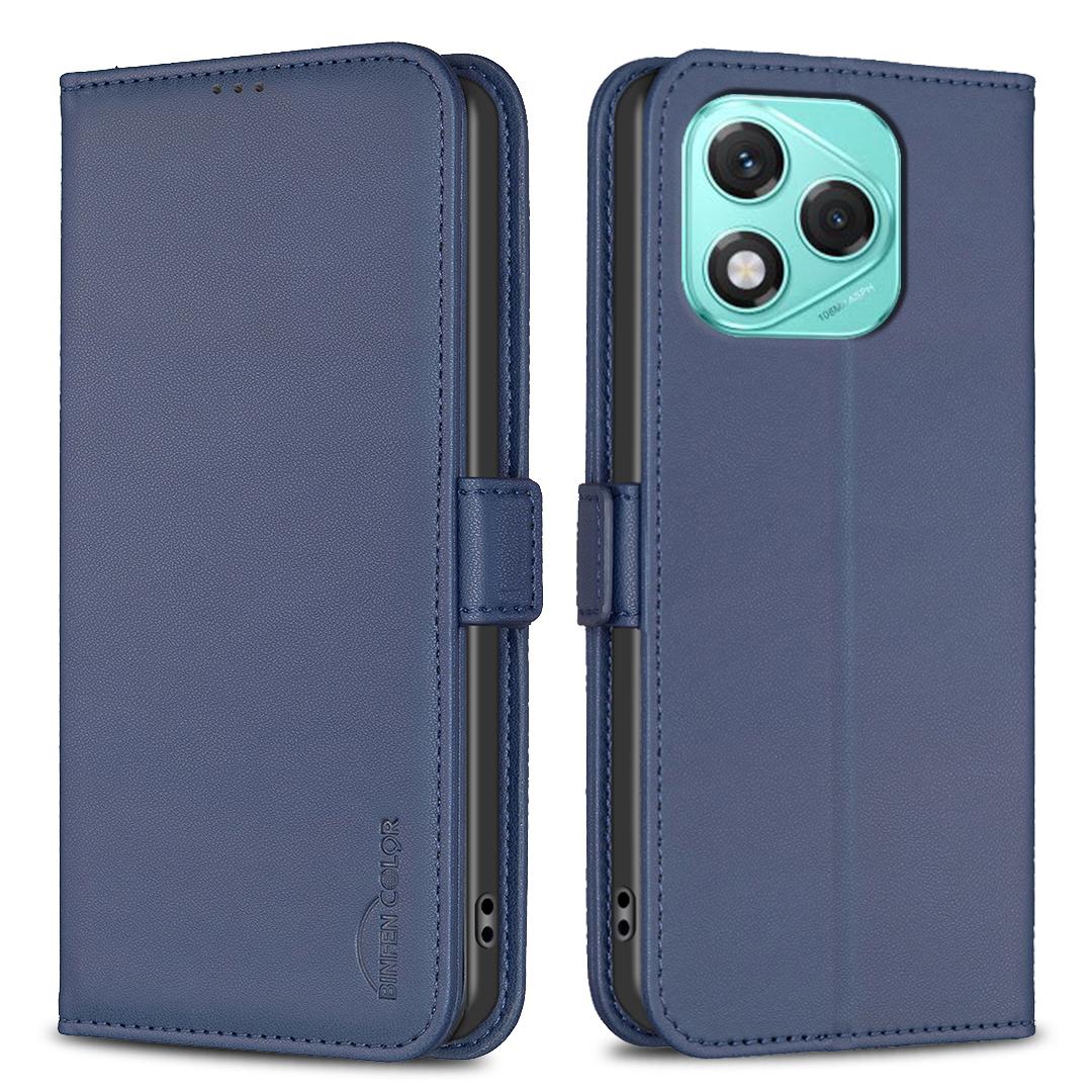 

BINFEN COLOR BF31 Чохол для Honor 400 Lite PU Шкіра Відкидний Чохол-гаманець для телефону Blue