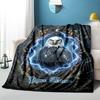 1PC Custom Name Eagle Power Artwork Blanket Versatile,all-season Throw Suitable for the Living Room,bedroom,camping,travel,and Gift