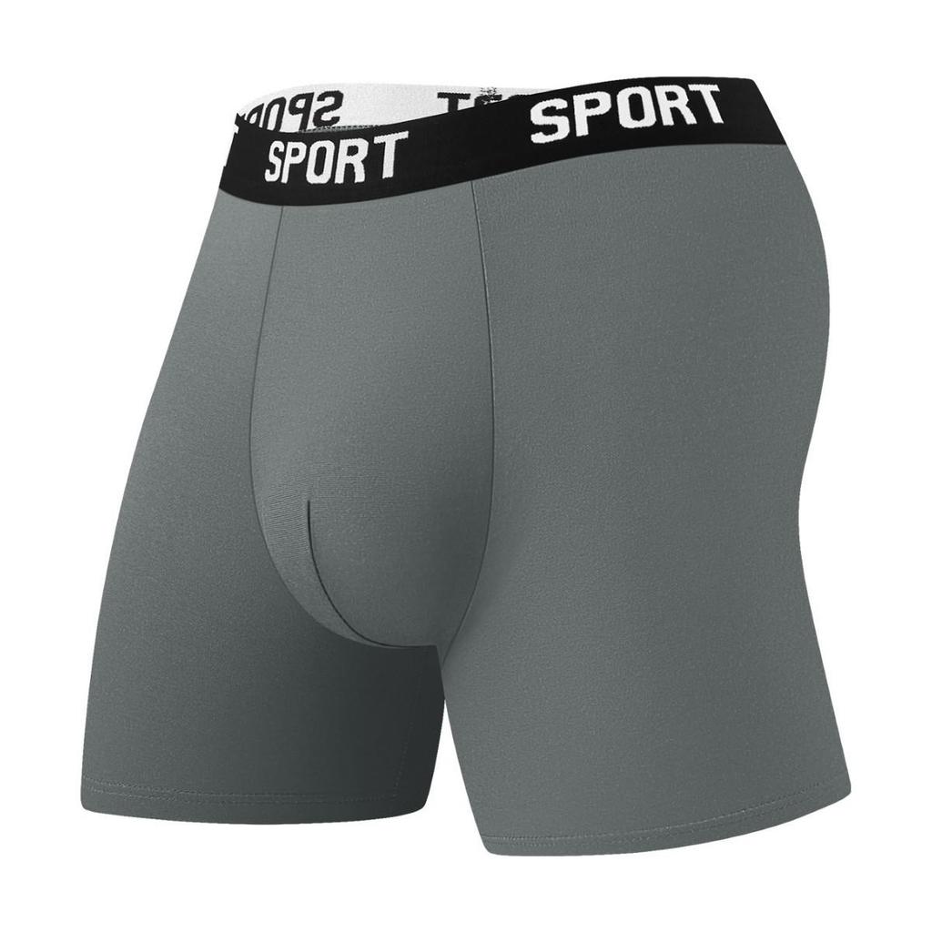 Herren 5er-Pack Lange Sport-Boxershorts für Laufen & Fitness