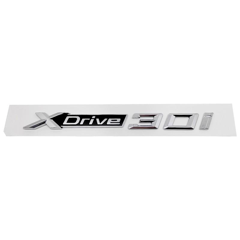 Car Body Trunk Emblem Sticker Xdrive 18i 20i 23i 25i 28i 30i 35i 40i 45i 48i 50i 55i Badge for BMW E90 F39 E46 E60 F10 X3 X5 X6