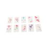 Waterproof Kids Body Art Stickers Flowers Temporary Tattoo Women Tattoo Decals Fake Tattoo