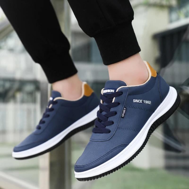 New Men Sport Shoes Trend Breathable Men Sneakers Lightweight Comfort Running Shoes Non-Slip Men Vulcanized Shoes Tenis Hombres