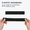 kwmobile Headband Cover Compatible with SteelSeries Arctis 3 Arctis 5 Headband Replacement Protector / - Black/Gray
