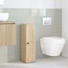 VidaXL Bathroom Furniture with Toilet Paper Holder Sonoma Oak 858517