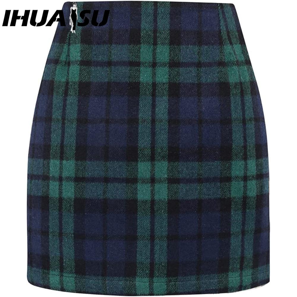 IHUASU Women's Fashion Casual Summer Spring Skirt