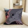 WWings of FFire Dragon Pillow Case Living Room Sofa Cushion Cover Suitable For Home Bedroom Room Decoration