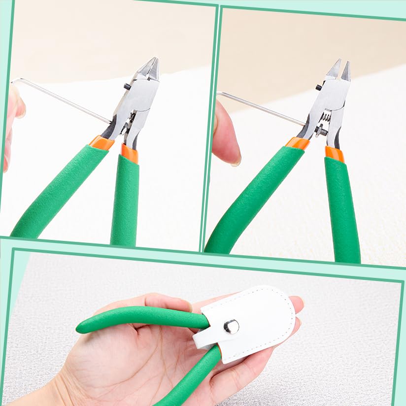 LEONTOOL Nippers for Plastic Thin Model Plastic Professional Hobby Tapered Thin Blade Gate Cutting Nippers for Plastic Plastic Nippers for Plastic