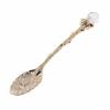 Crystal Head Coffee Spoon Ice Cream Flatware Tea Zinc Zinc Zinc Alloy Scoops Accessories Kitchen Dining Bar