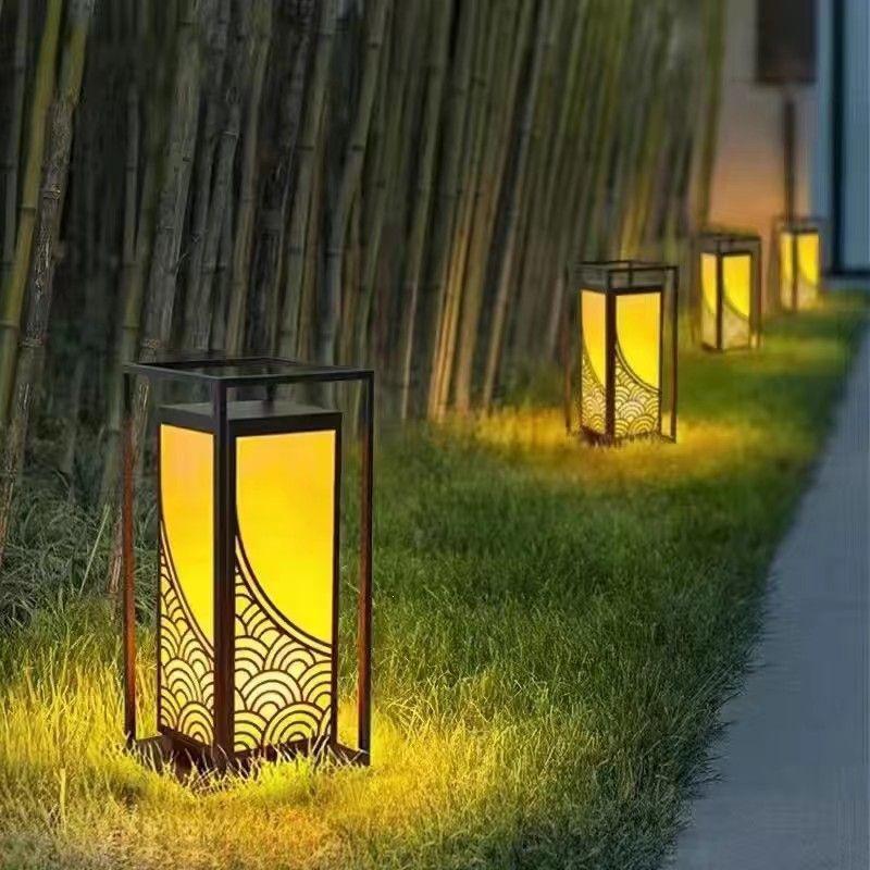 Waterproof Outdoor Retro Chinese Style Garden Lawn Light
