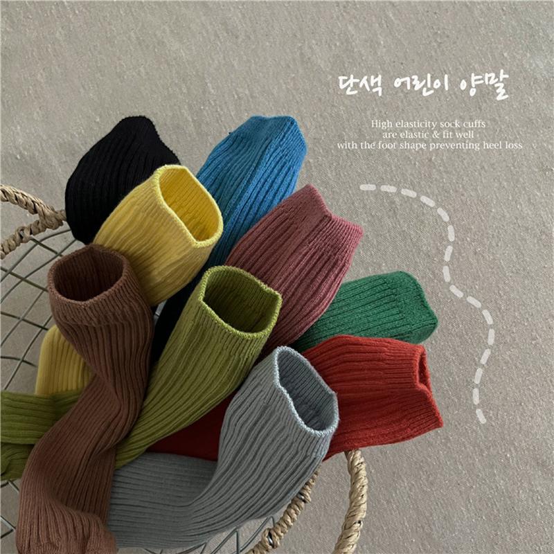Kids Cotton Ribbed Ankle Socks Striped Casual Boat Socks For Boys Girls Age 1-10 Years Comfortable Breathable School Daily Wear