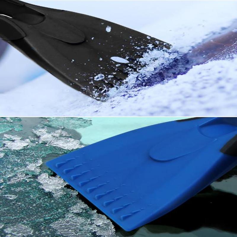 New Car Ice Scrapers Silicone Snow Shovel Soft Handle Ice Scraper Removal Winter Snow Cleaning Squeegee Tools Auto Accessories