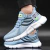 Fashion Men Casual Sport Shoes Breathable Lightweight Sneakers Outdoor Mesh Black Running Shoes Athletic Jogging Tenis Walking Shoes
