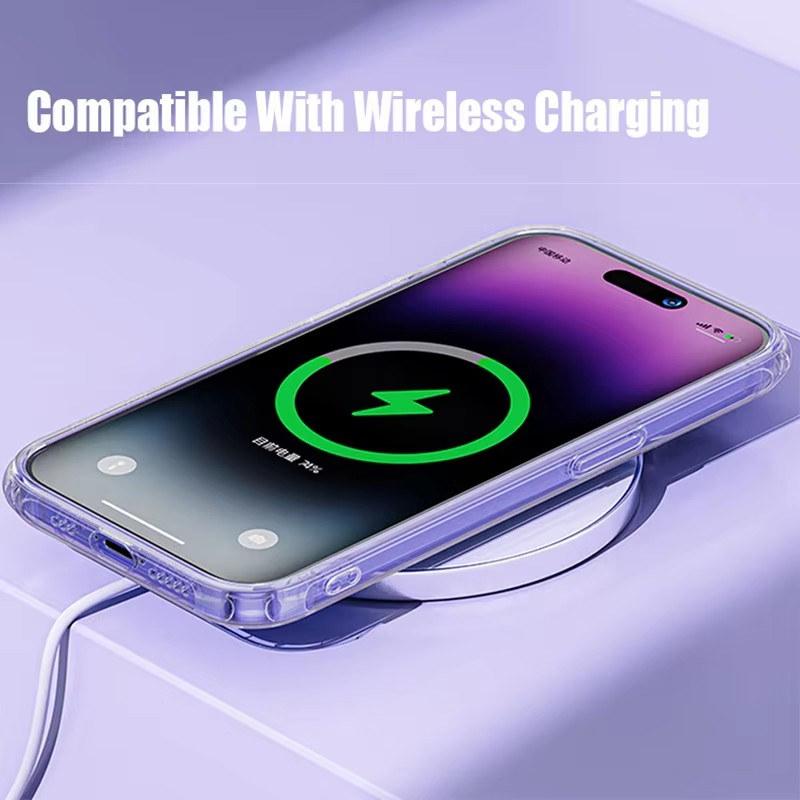 Διάφανη θήκη τηλεφώνου για iPhone 16 11 12 13 14 15 Pro Max Soft TPU Silicone for iPhone XS Max XR 8 7Plus Clear Case Back Cover