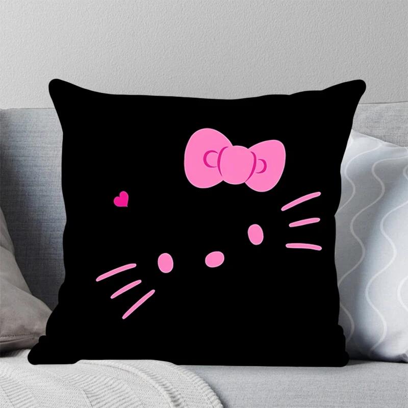 Sell Well New Square Pillow Bedroom Pillow Cover Sofa Living Room Office Leisure Cushion Hello Kitty Pillowcase Home Decor 45x45