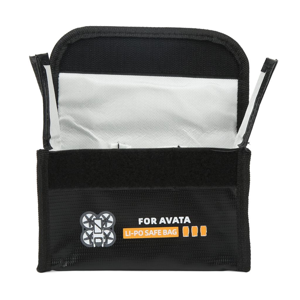 Battery Fireproof Explosion Proof Bag for DJI for Avata Drones Flame Retardant Fiber Heat Proof