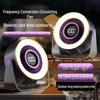 2025 Wall-Mounted Mini Desktop USB Fan: High-Speed, Portable, Large Wind Circulator