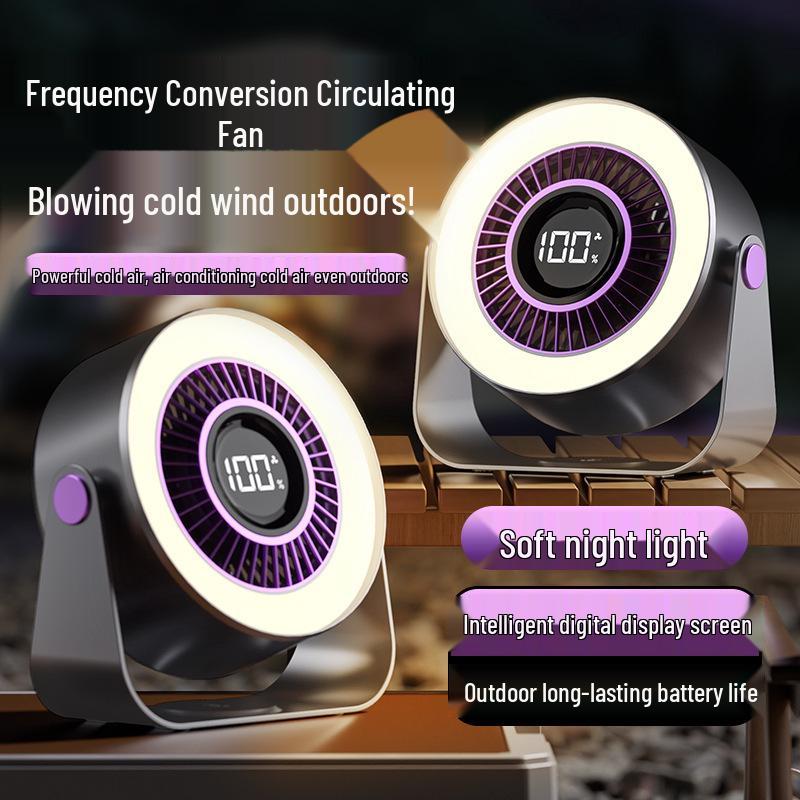 2025 Wall-Mounted Mini Desktop USB Fan: High-Speed, Portable, Large Wind Circulator
