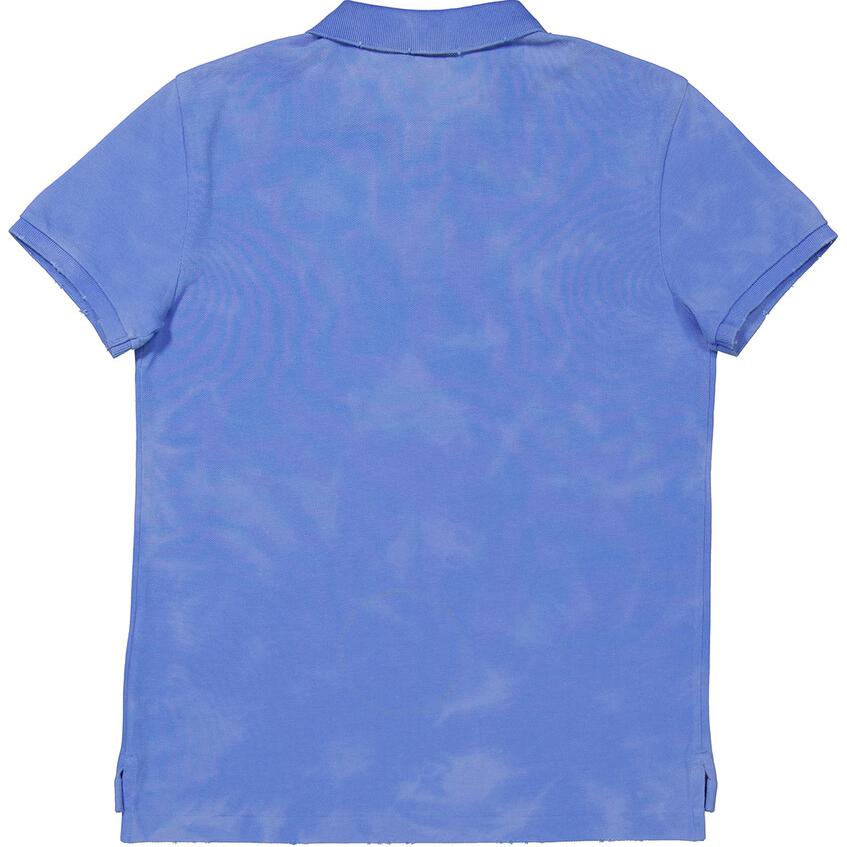 Polo Ralph Lauren Polo Logo Straight Fit Short Sleeve Polo Shirt Women tops Blue 211792051-004