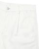 Nomaenyueol Half & Half Corduroy Pants - White
