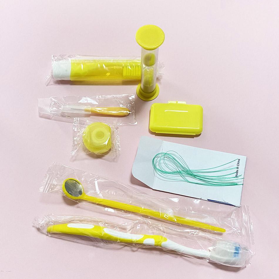 1 Pack Dental Orthodontic Reise-Set Orthodontische Zahnbürste Mundpflege Hygiene
