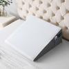 Triangular Memory Foam Wedge Pillow - Bedroom Backrest and Bedside Support Pillow