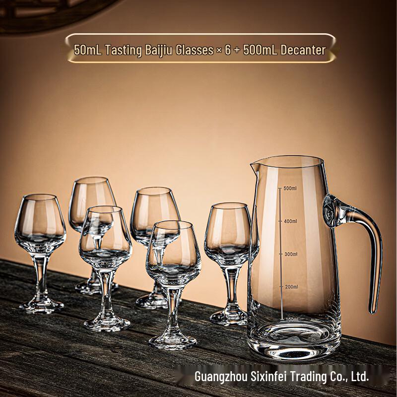 

Хрустальные бокалы для дегустации байцзю Shangqi