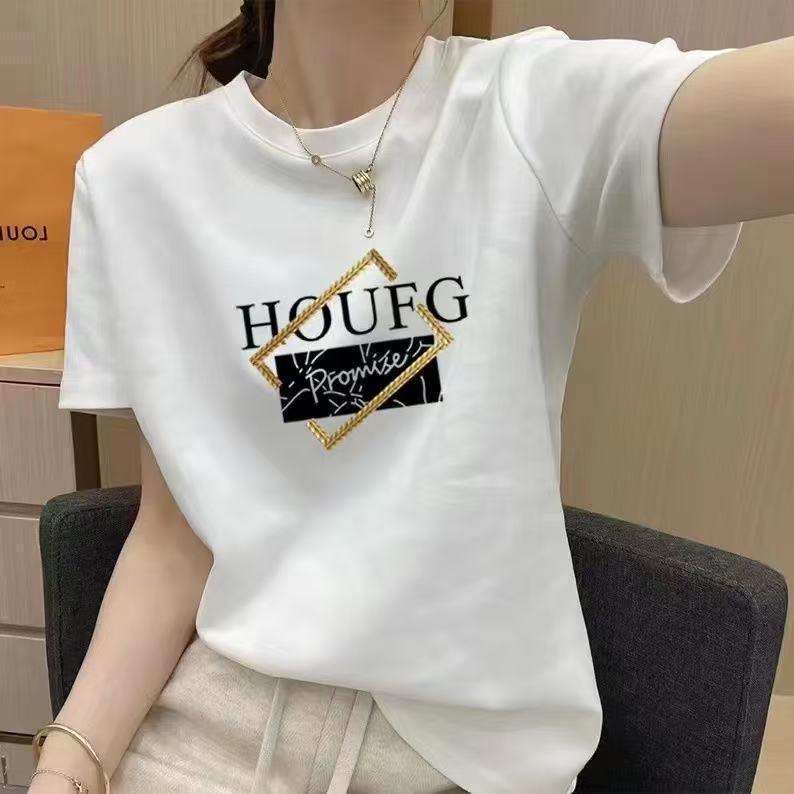 

Stylish Age-Defying Slim Fit Print T-Shirt with Round Neck & Half Sleeves for Women 4XL