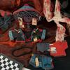 20cm Doll Clothes Halloween Costumes Zombie of The Qing Dynasty Dress Up Doll Accessories Sitting Party Changing Dress Game Toys