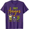 Tequila Salz Limette Tres Amigos Cinco De Mayo Grafik T-Shirt Lässiges Baumwoll-T-Shirt