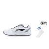 Li-Ning Light Feather Series Lightning Hero 1.0 Comfortable Fashion Non-Slip Wear-Resistant Low-Top Badminton Shoes Unisex sneaker AYTT035-4