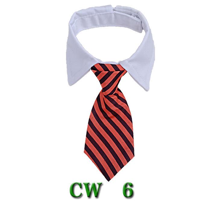 Striped Bow Tie Collar and Scarf for Dogs