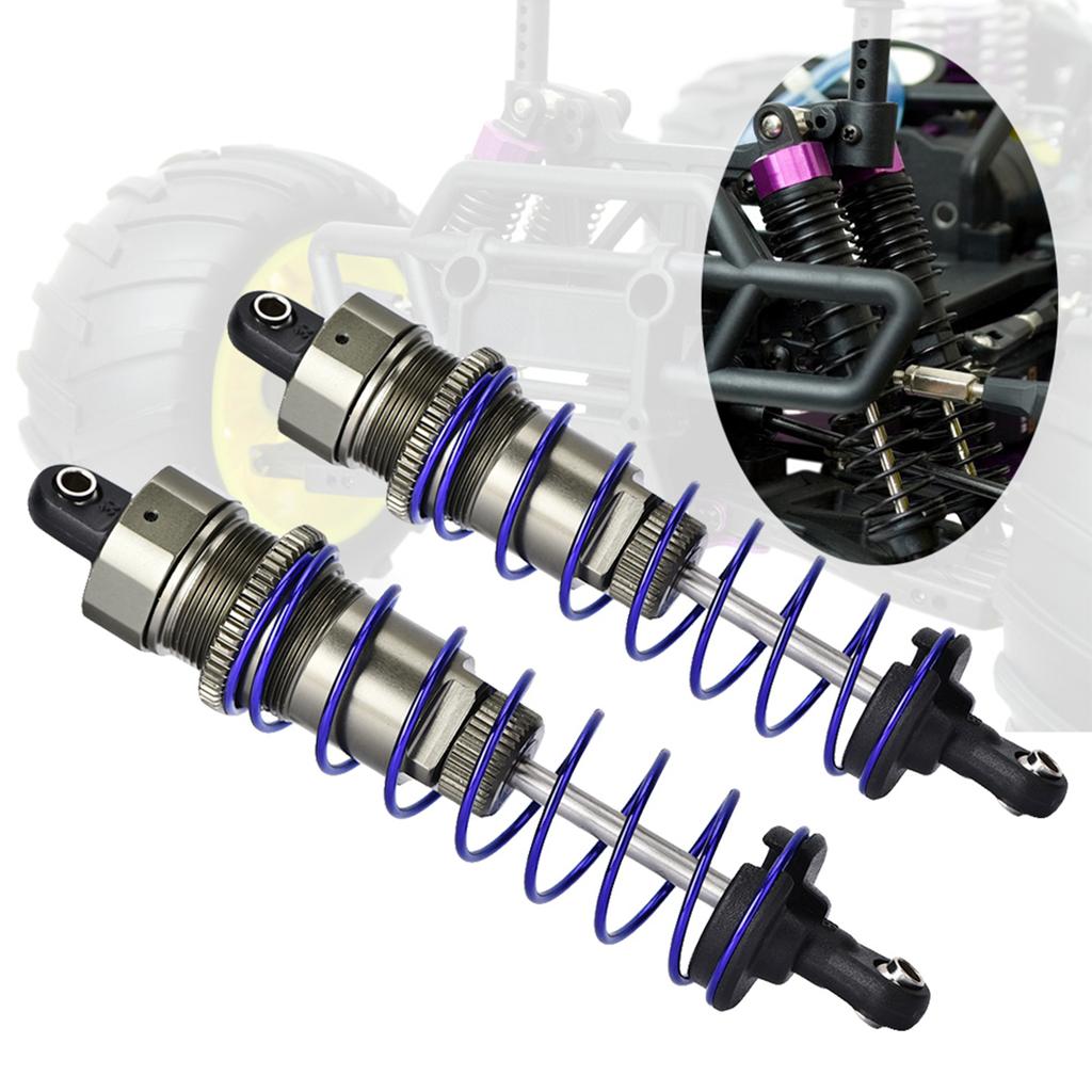 2pcs Metal Shock Absorber Damper for 110 RC Car Spare Parts Accessory (92mm)