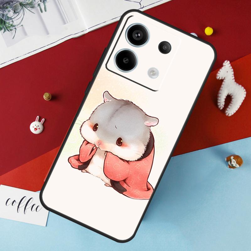 Hamsters Case For Xiaomi Redmi Note 14 12 11 10 13 Pro 15 Pro Plus Redmi 15 14C 10C 12C 13C 15C Cover