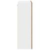 Hanging Cabinet with Door Rustic Wood Finish 60 X 31 X 100 Cm Engineered Wood