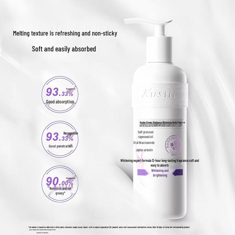 Kustie Flower Glow Whitening Body Lotion